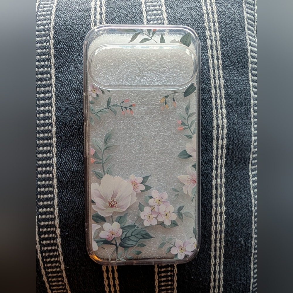Google Pixel 10 Pro Floral Clear Case
